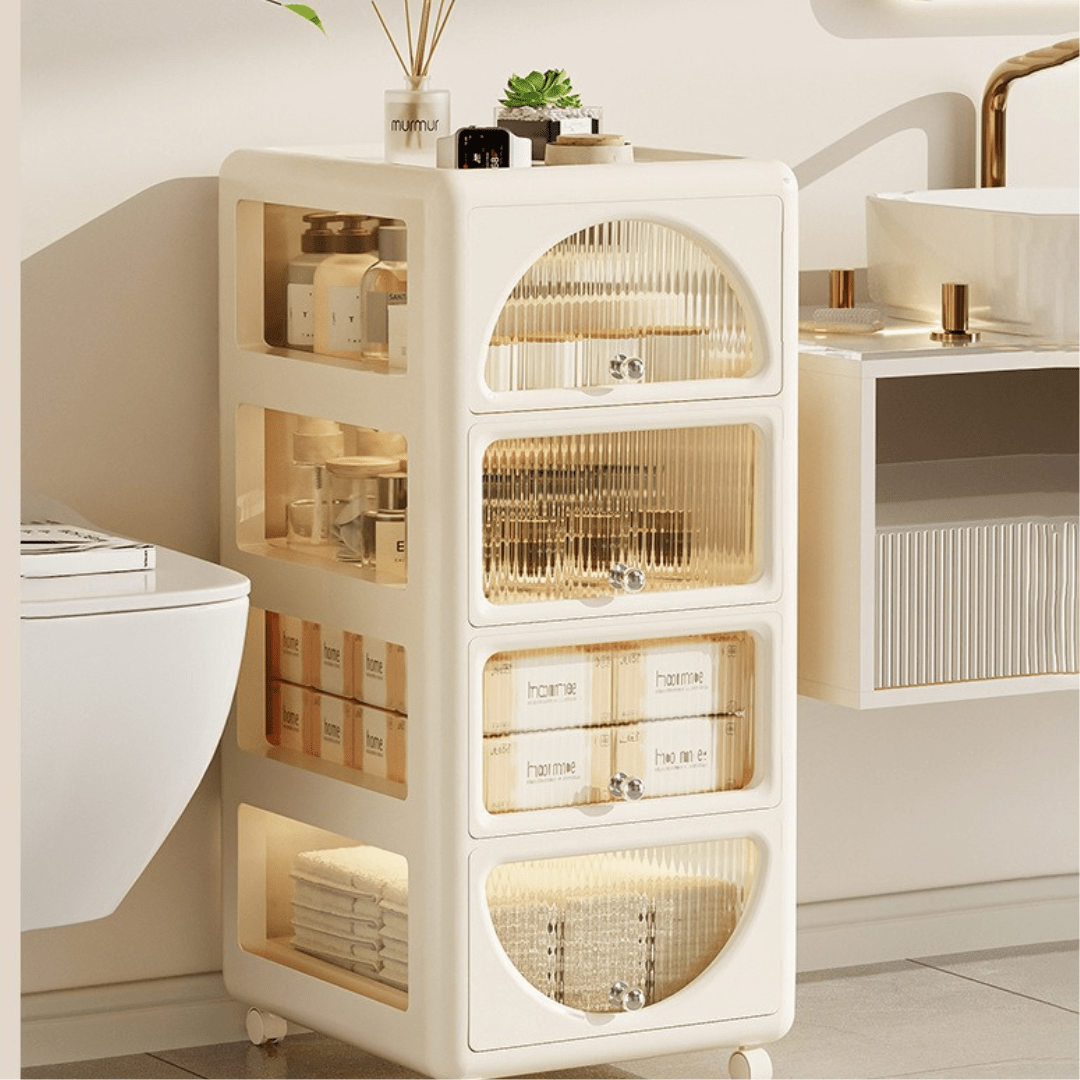 Multi Layer Rolling Storage Cabinet