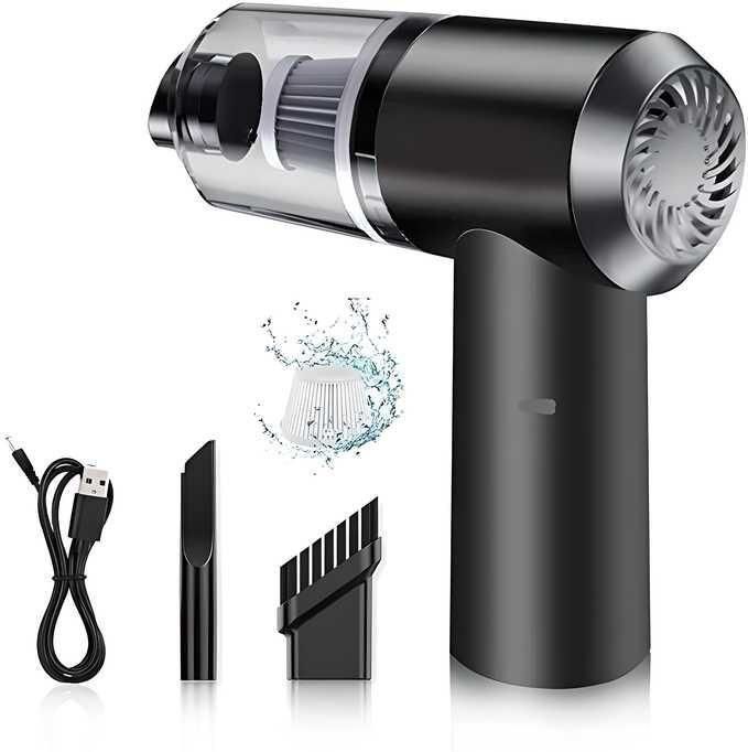 Portable Vacuum Suction Cleaner & Wireless Air Duster