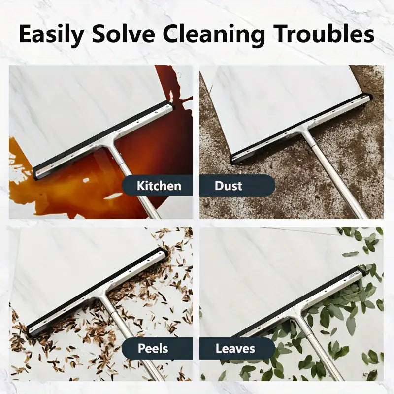 Stainless Steel Bathroom Wiper – (Buy It Once, Own It Forever)