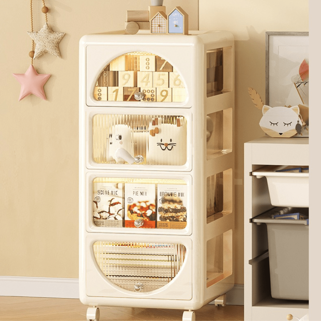 Multi Layer Rolling Storage Cabinet