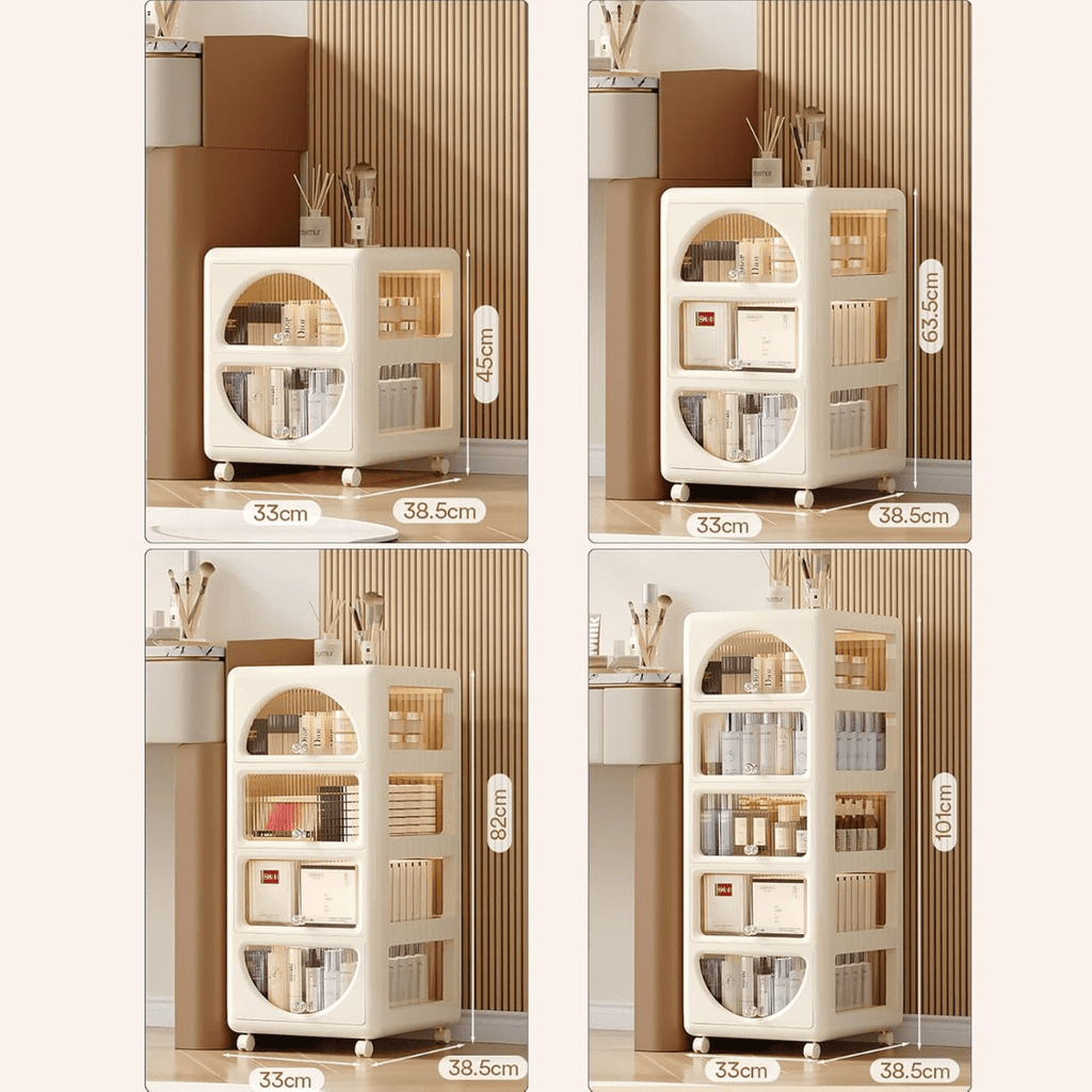 Multi Layer Rolling Storage Cabinet