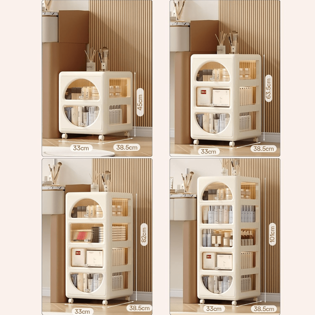 Multi Layer Rolling Storage Cabinet