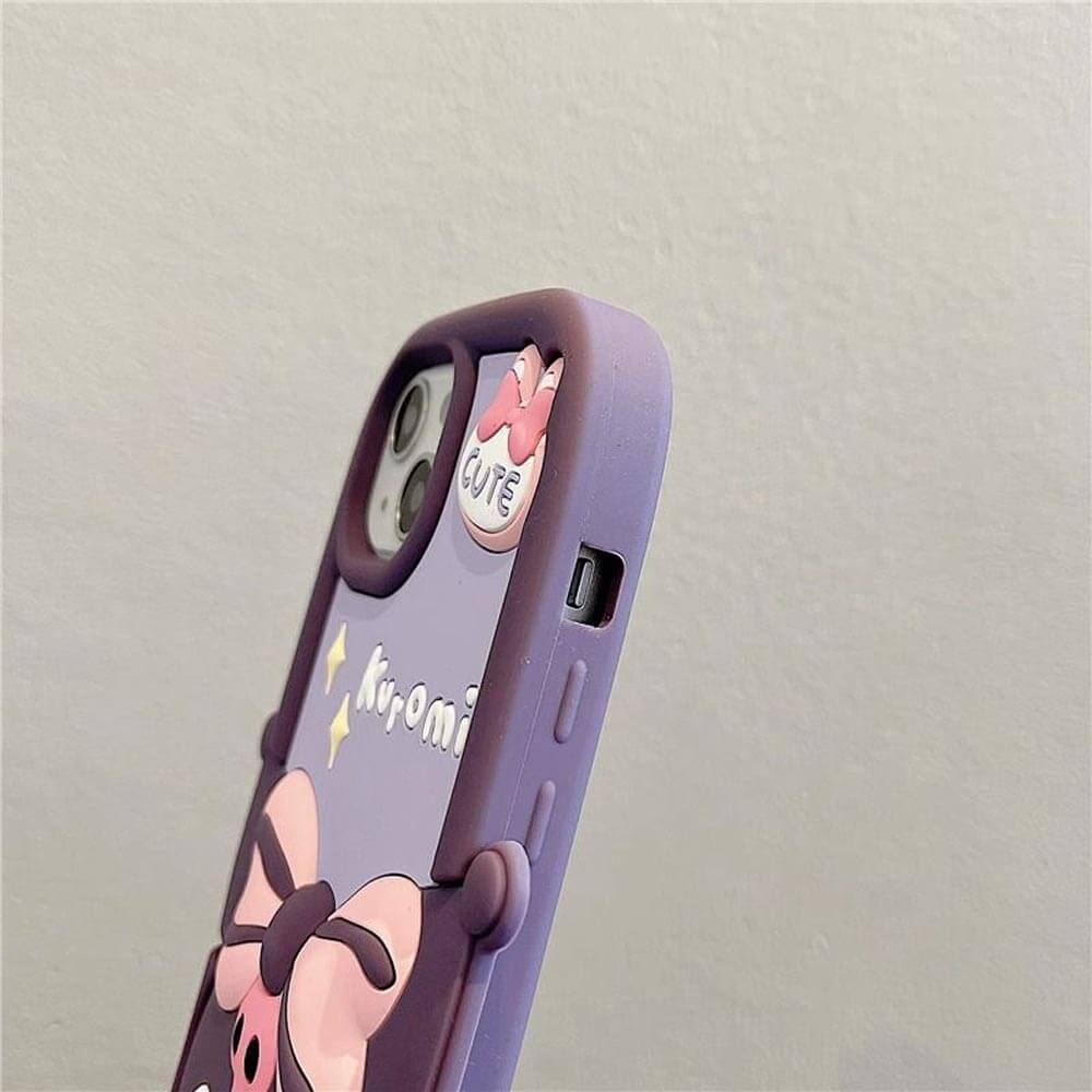 Cute Butterfly Anti-Fall Soft Silicone Case - iPhone 15 Pro