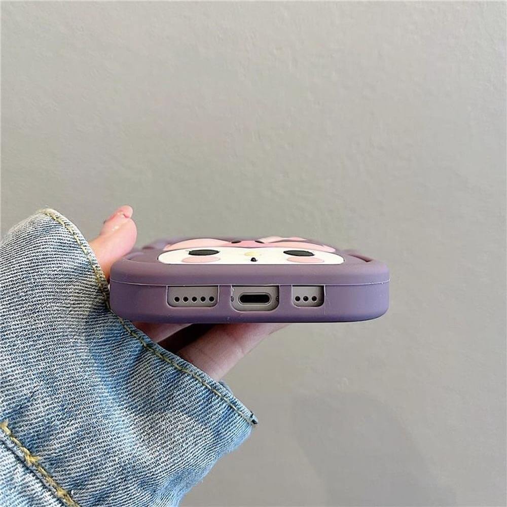 Cute Butterfly Anti-Fall Soft Silicone Case - iPhone 15 Pro