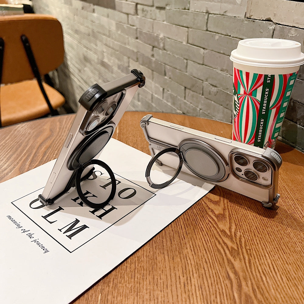 Unique Personalized Aluminum Alloy Stand Phone Case - iPhone 16 Pro Max