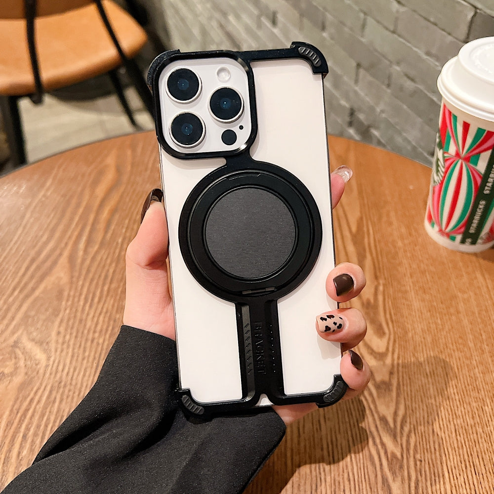 Unique Personalized Aluminum Alloy Stand Phone Case - iPhone 16 Pro Max