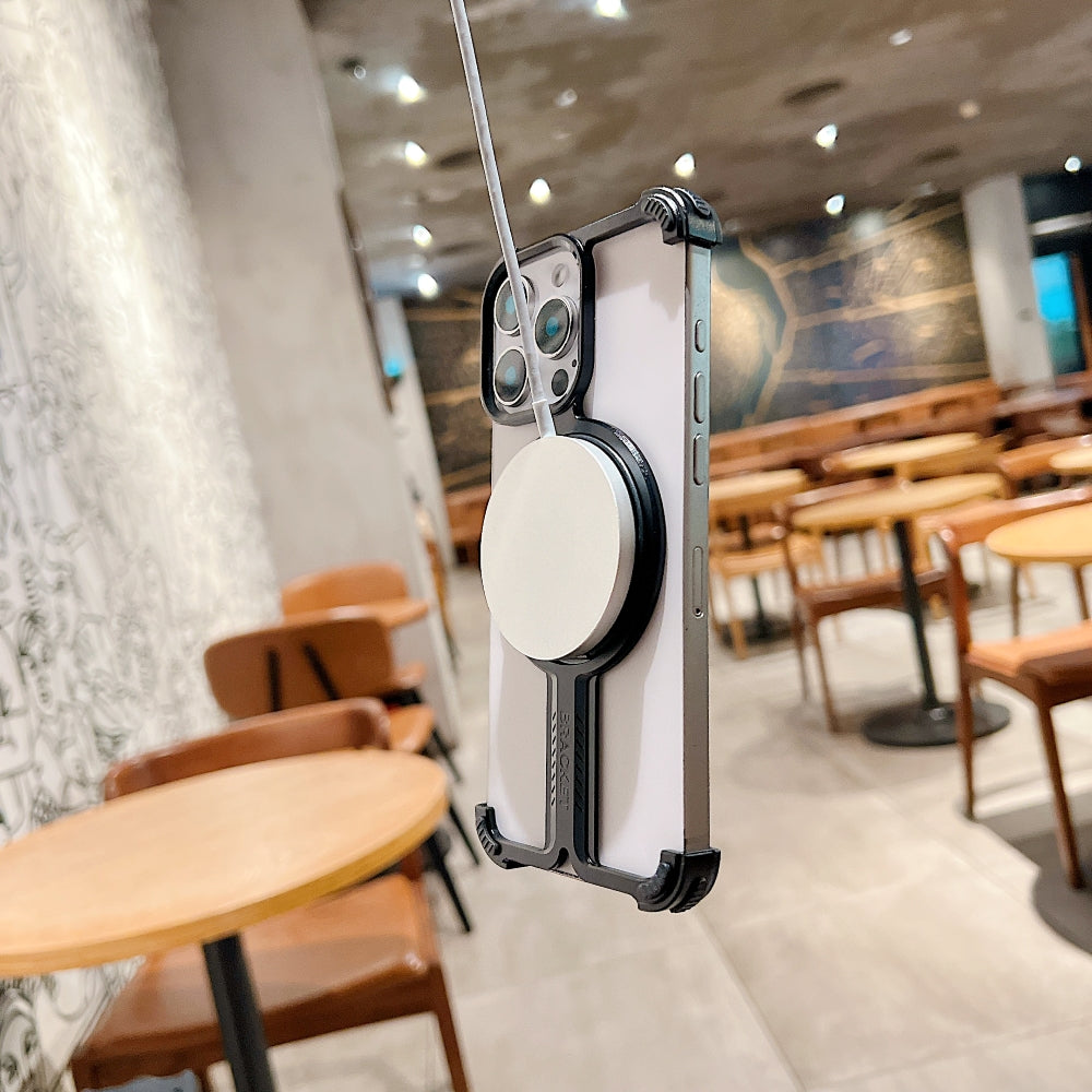 Unique Personalized Aluminum Alloy Stand Phone Case - iPhone 16 Pro Max