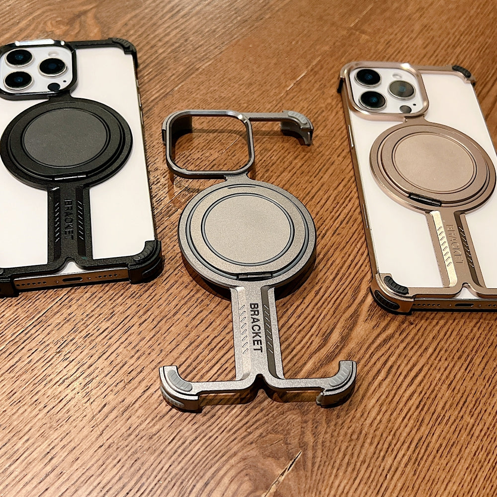 Unique Personalized Aluminum Alloy Stand Phone Case - iPhone 16 Pro Max