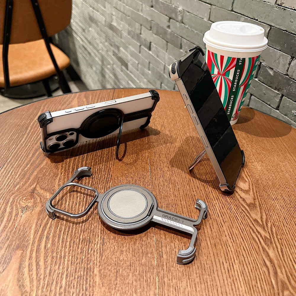 Unique Personalized Aluminum Alloy Stand Phone Case - iPhone 16 Pro Max