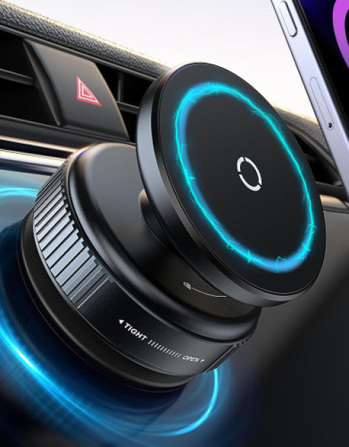 Vacuum Magnetic Suction Cup Phone Mount with 360 Degree Rotation