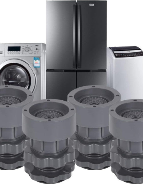 Washing Machine Anti Vibration Pads – Height Adjustable Dryer Shock & Noice Cancelling Pad